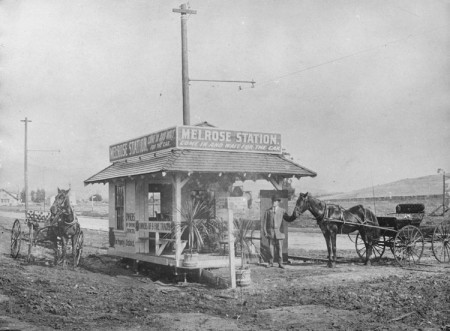 Melrose Station, circa early 1900's